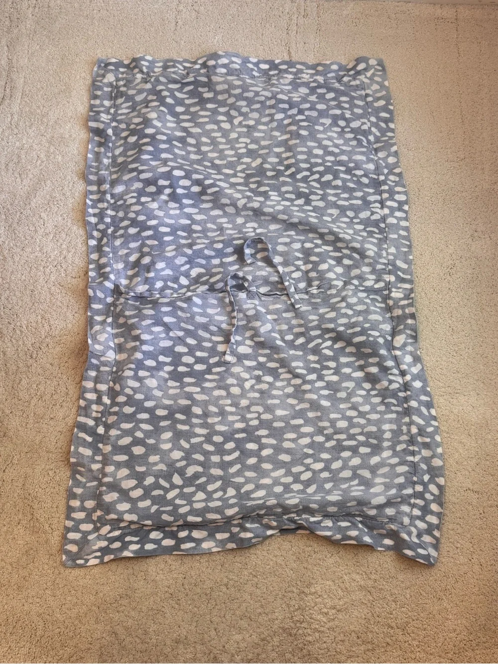 Ballard Thandie Watercolor Printed Sham King Cornflower - Spotted Pillow Cover